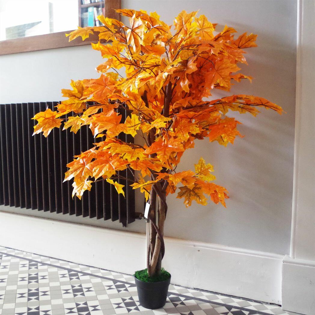 artificial maple tree orange