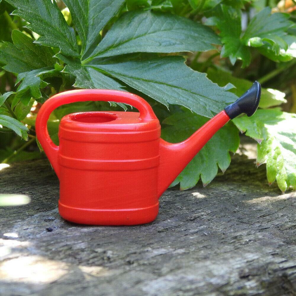 red watering can