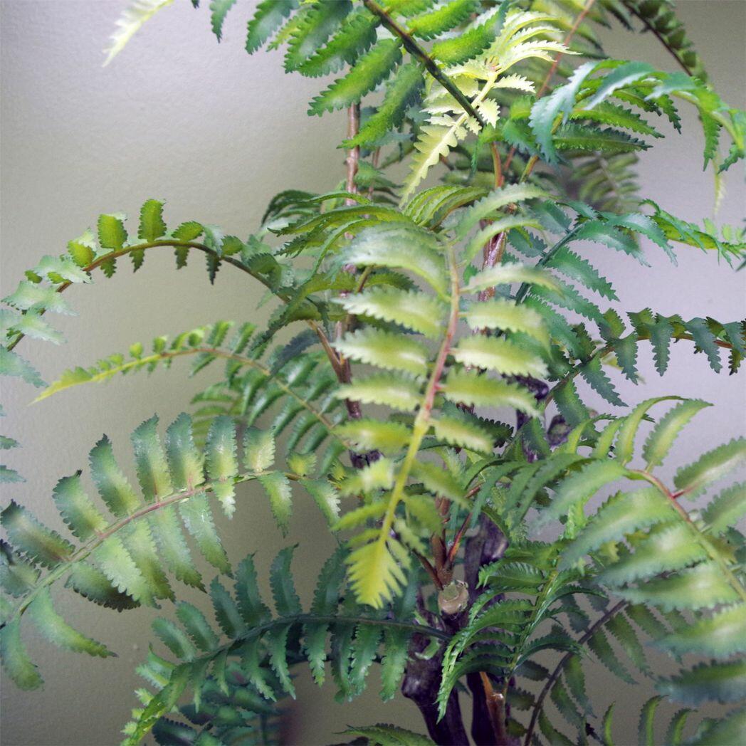 Artificial Tree Fern with Decorative Planter