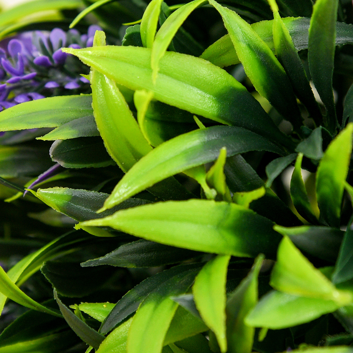 Artificial Plants Ball Tree with Lavender Flowers