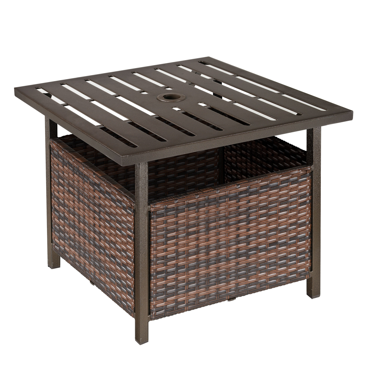 Rattan Coffee Table for Garden Backyard