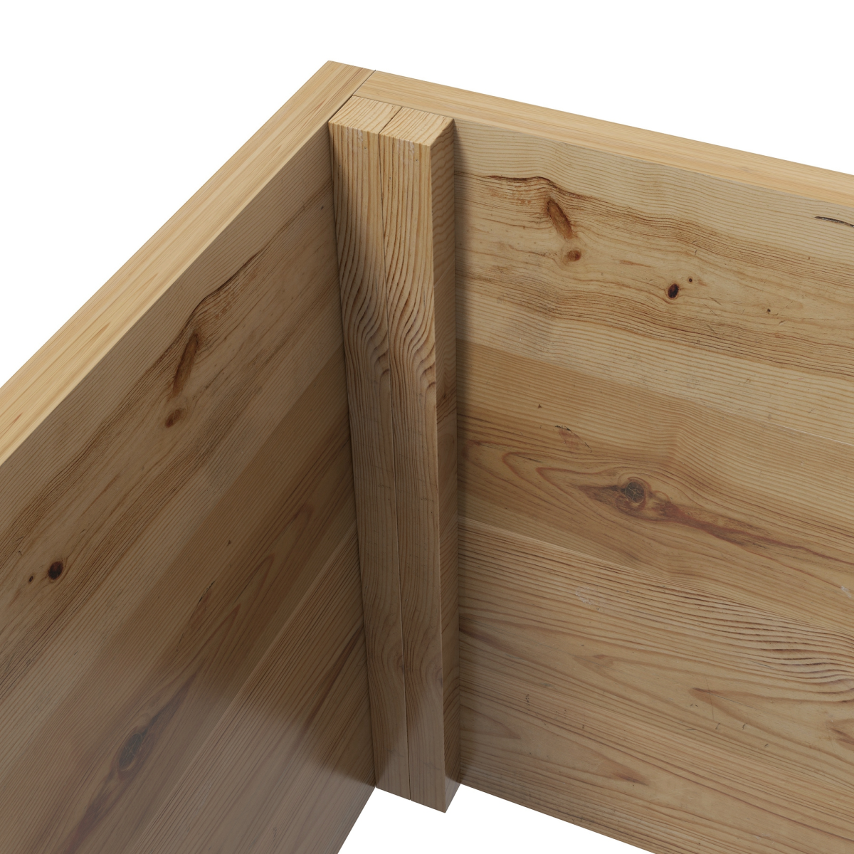 Wooden Trellis Planter, Raised Garden Bed for Climbing Plants