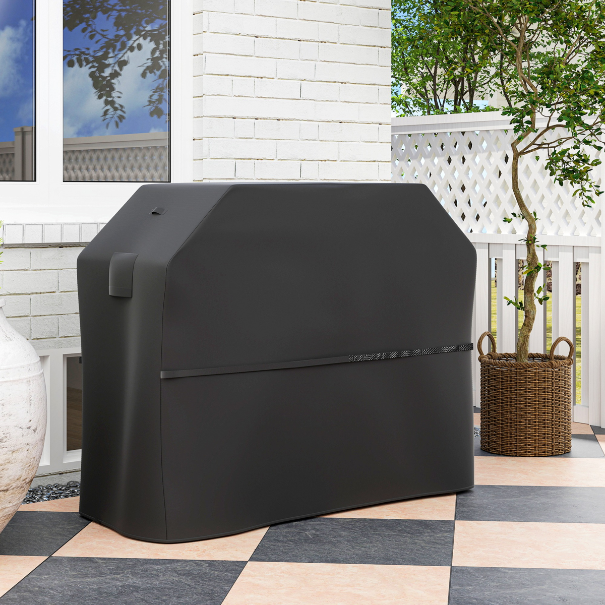 Barbecue Cover, Waterproof UPF30+ Rip-Proof