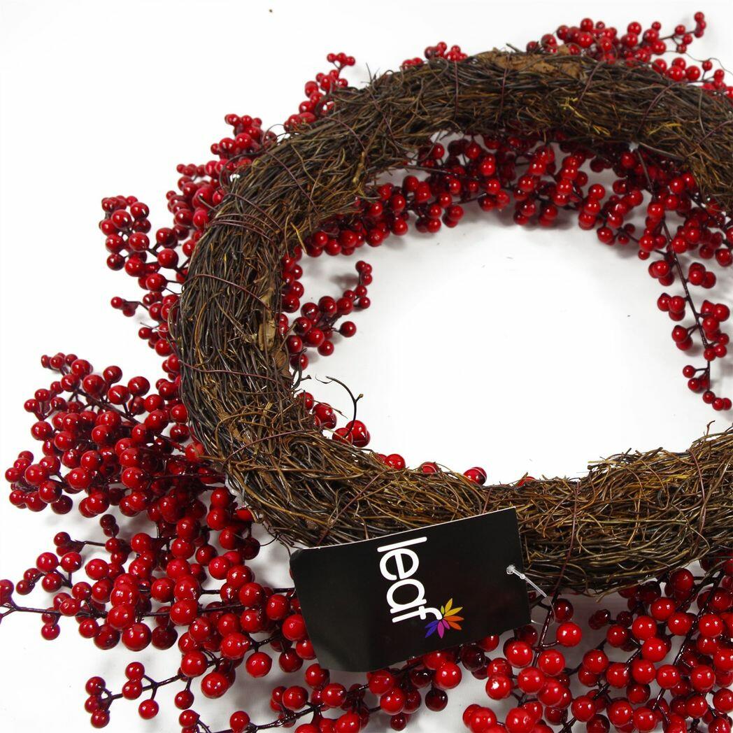 Large Luxury Christmas Red Berry Floristry Wreath
