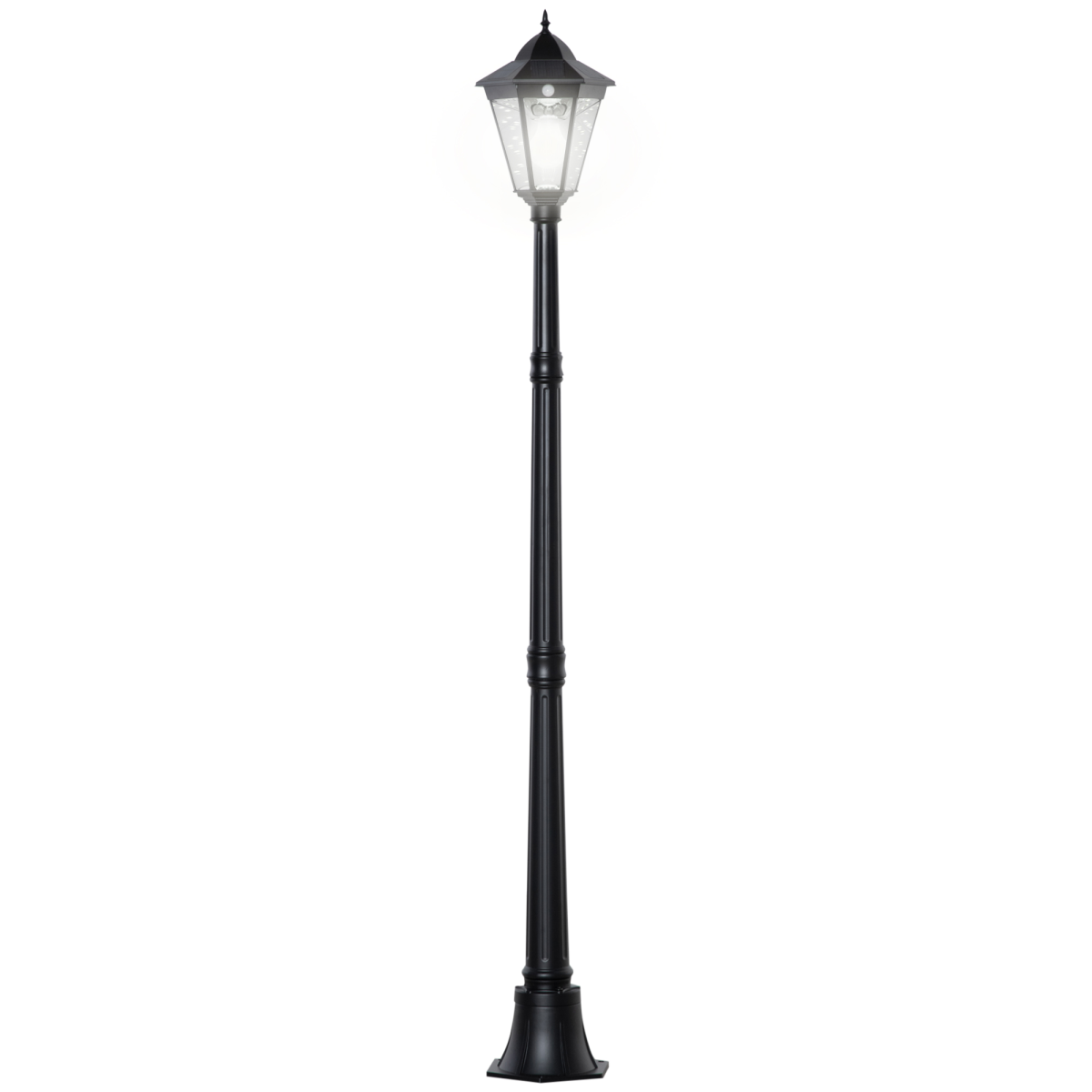 garden lamp post solar