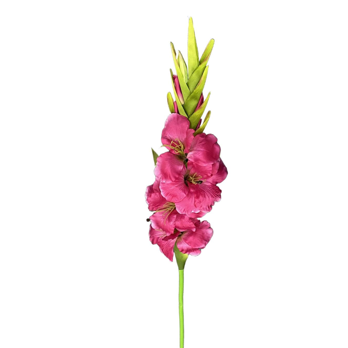 Picture of 115cm Artificial Pink Gladioli Stem