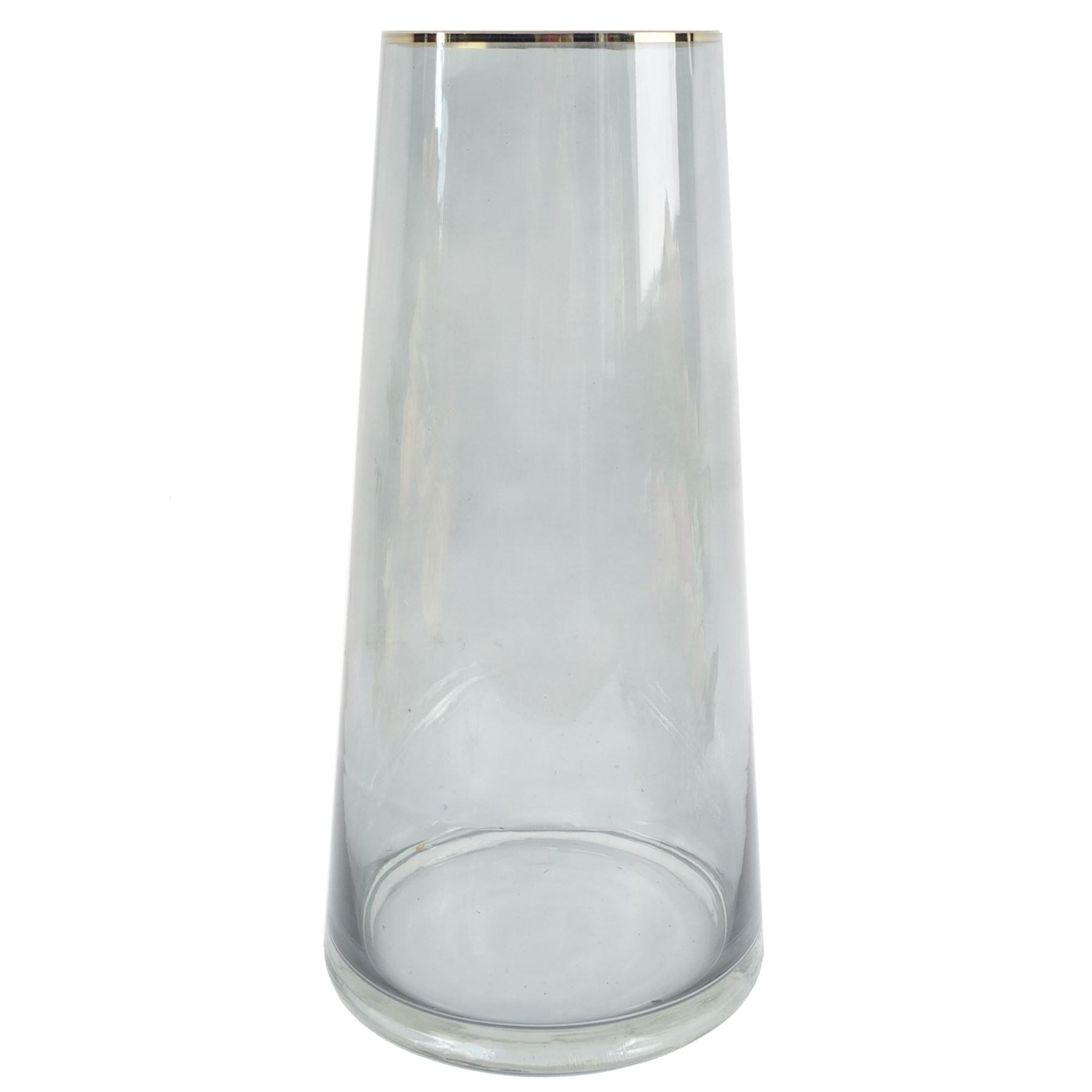 sunflower artificial glass 80cm vase gold leaf product image