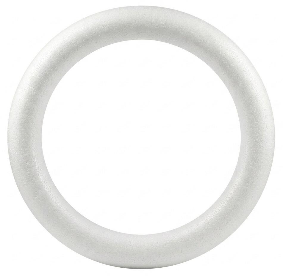 large polystyrene ring wreath frame