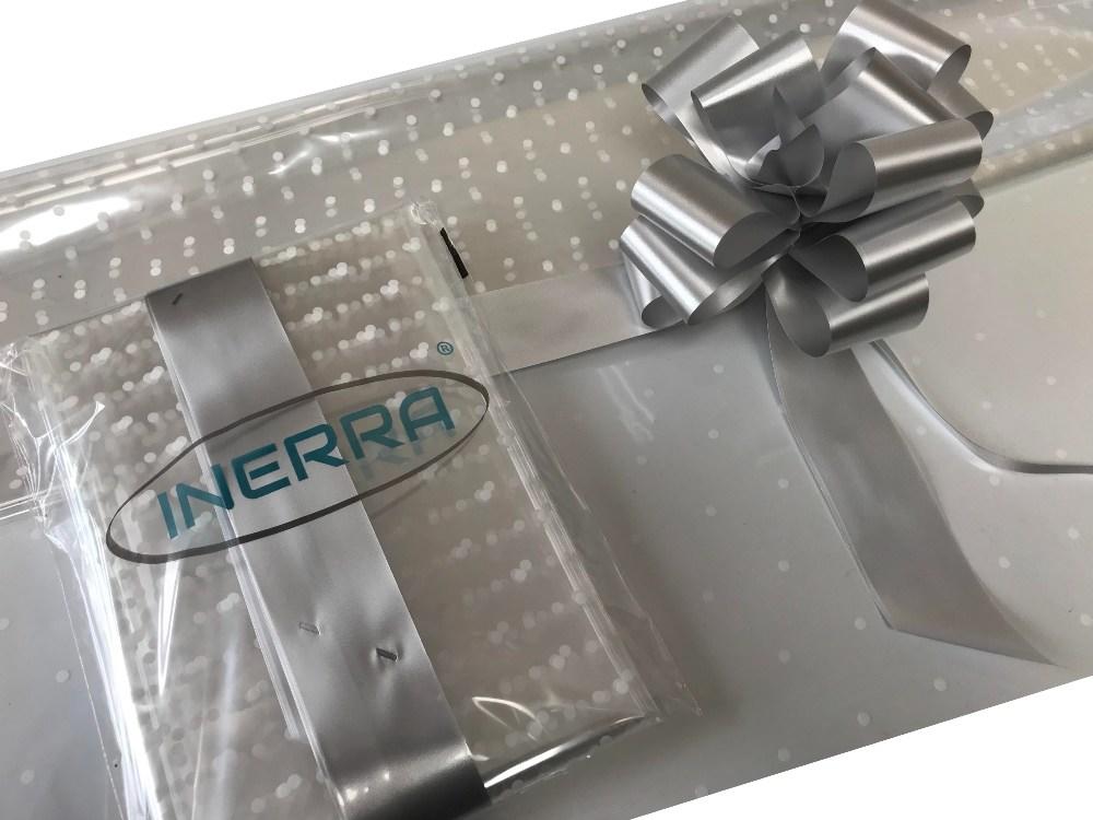 silver hamper wrapping kit