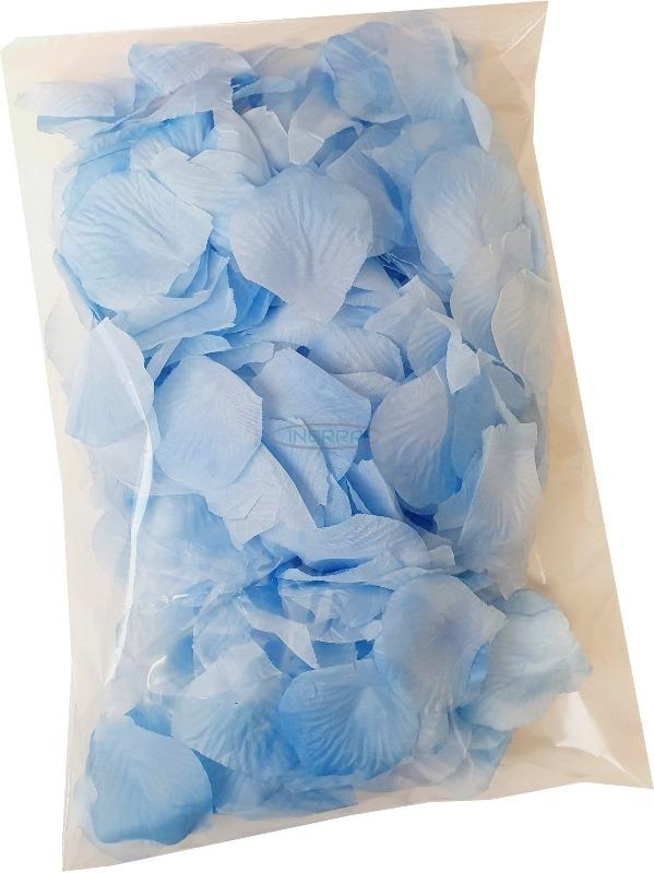 light blue  Artificial Rose Petals for Weddings