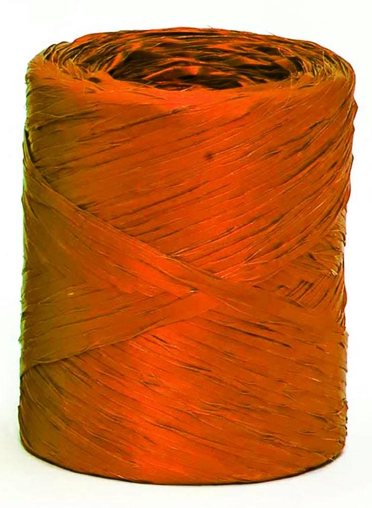 raffia raphia rafia craft bows ribbon orange