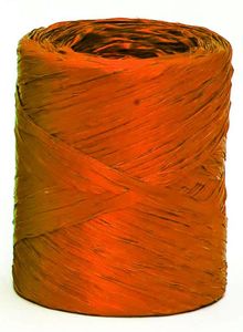 raffia raphia rafia craft bows ribbon orange