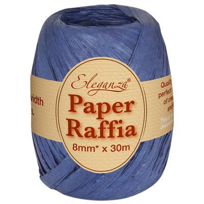 eleganza florist craft paper raffia cord string 8mm 30m gift wrap wrapping navy
