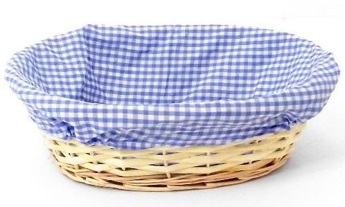 fabric hamper picnic fruit basket