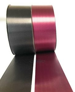 black burgundy ribbon