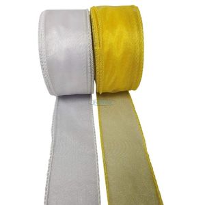 white yellow ribbon