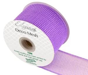 lavender deco mesh