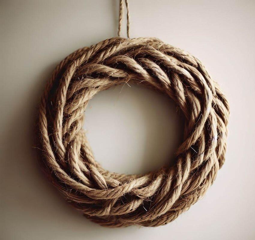 jute twine wreath base