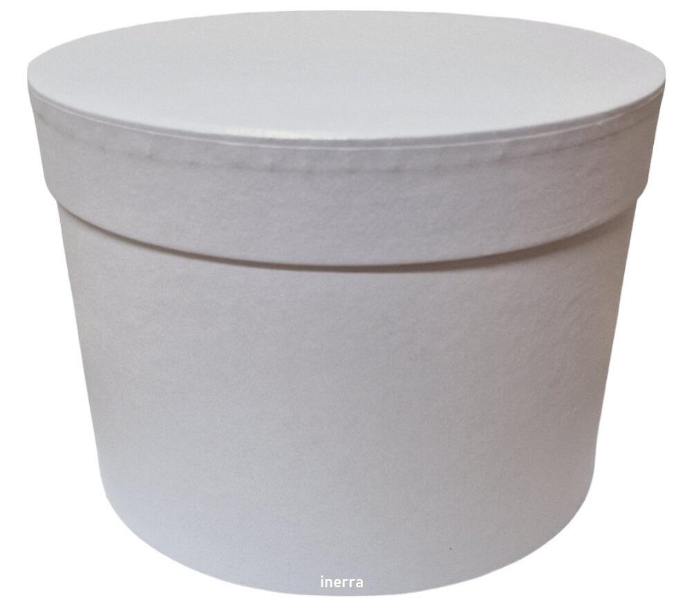 white hat box for flowers