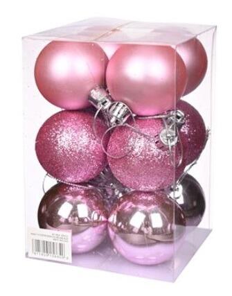 pink baubles