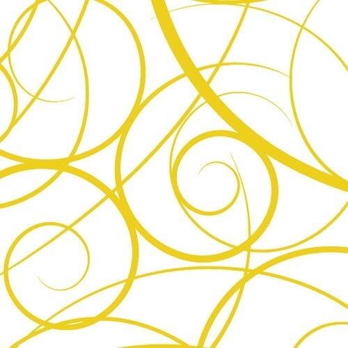 swirl cellophane gold christmas
