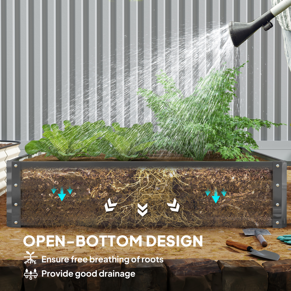 raised garden box planter