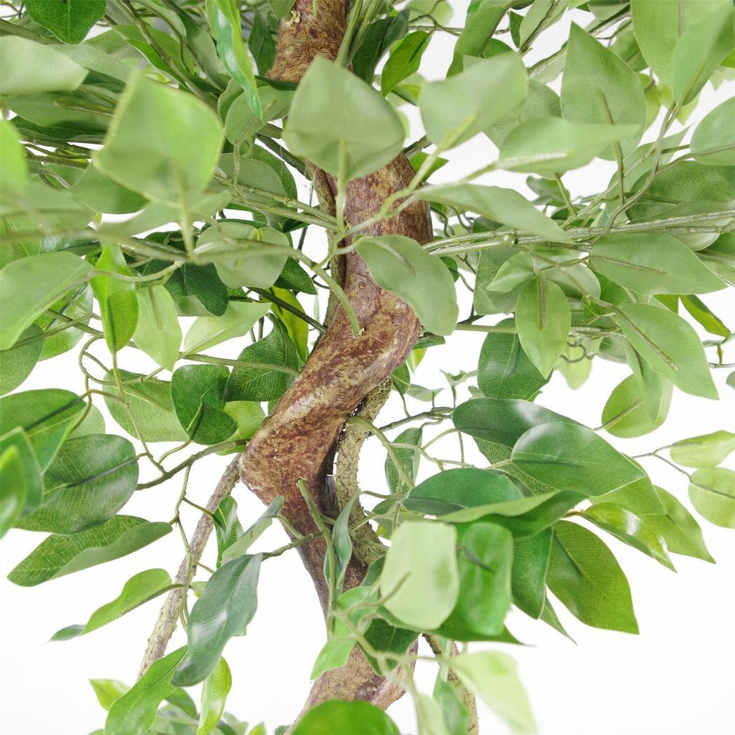 twisted trunk artificial japanese fruticosa ficus tree