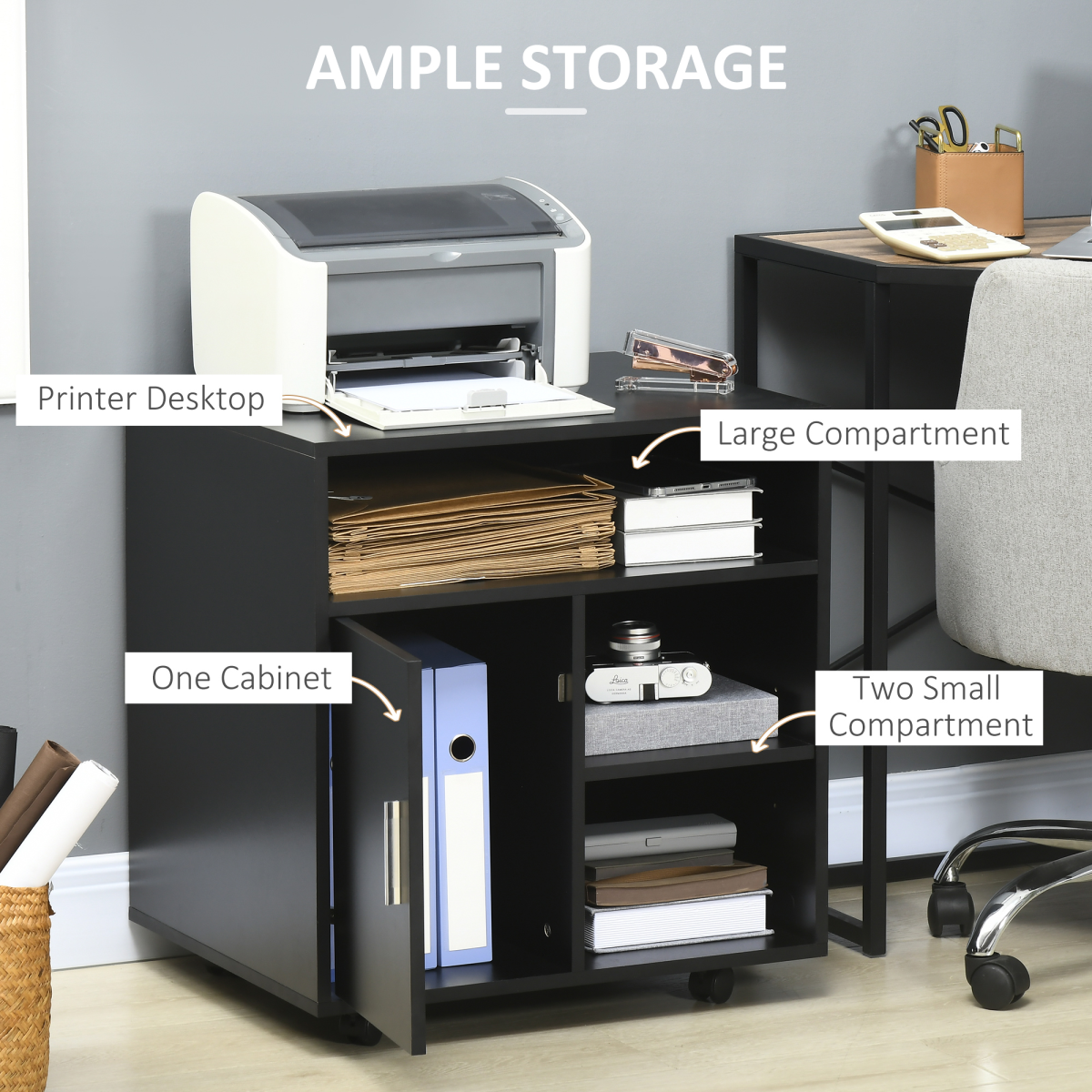 Multi-Storage Unit Office Organisation