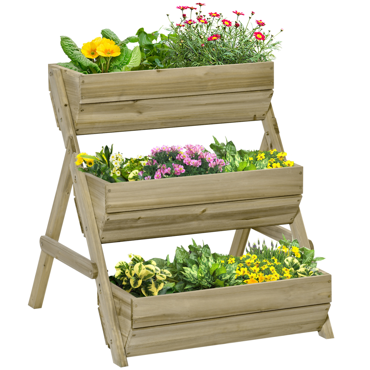 Raised Garden Bed Kit for Flower & Vegetables