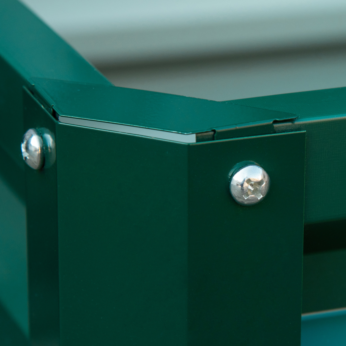 Set of 2 Raised Garden Bed Galvanised Planter Box