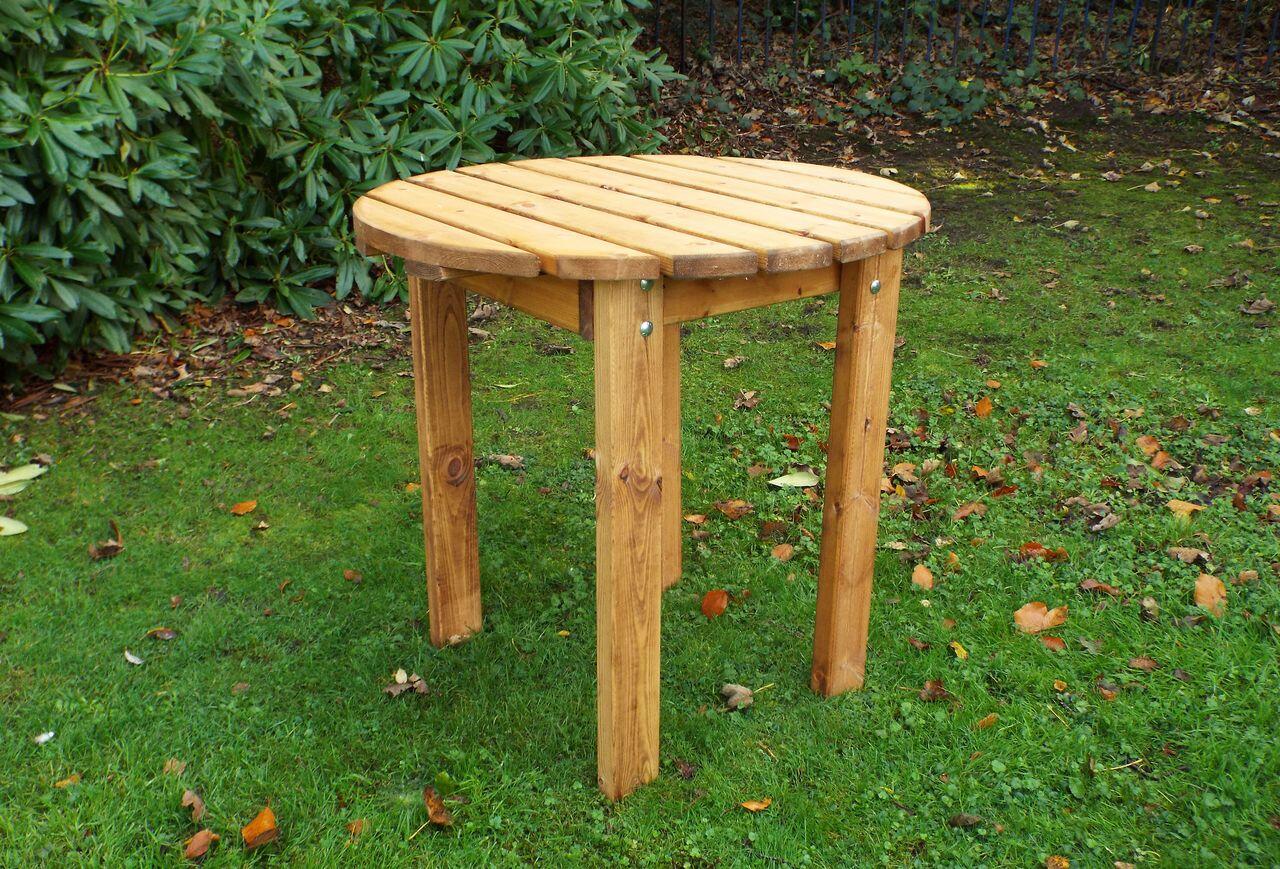 circular bbq table crafted for outdoor dining and BBQs
