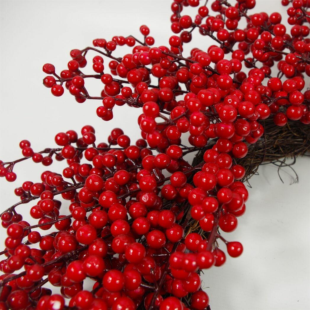 Large Luxury Christmas Red Berry Floristry Wreath