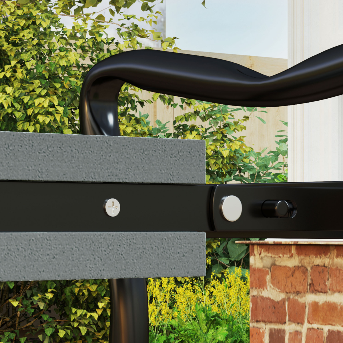 Garden Kneeler Foldable Seat Bench with Tool Bag