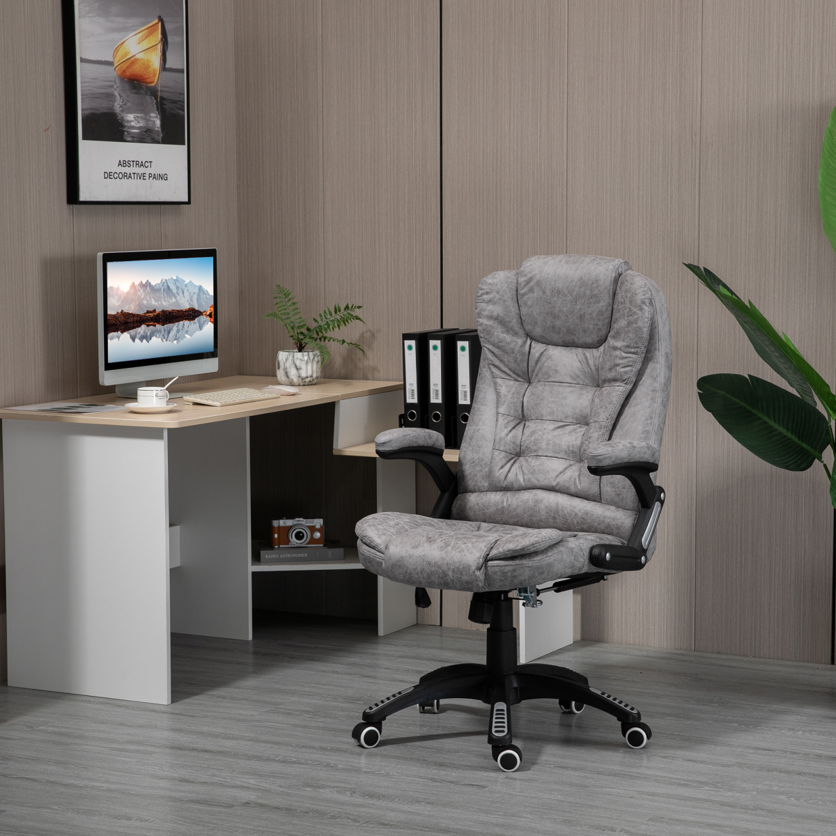 high back home office chair computer desk chair view 2