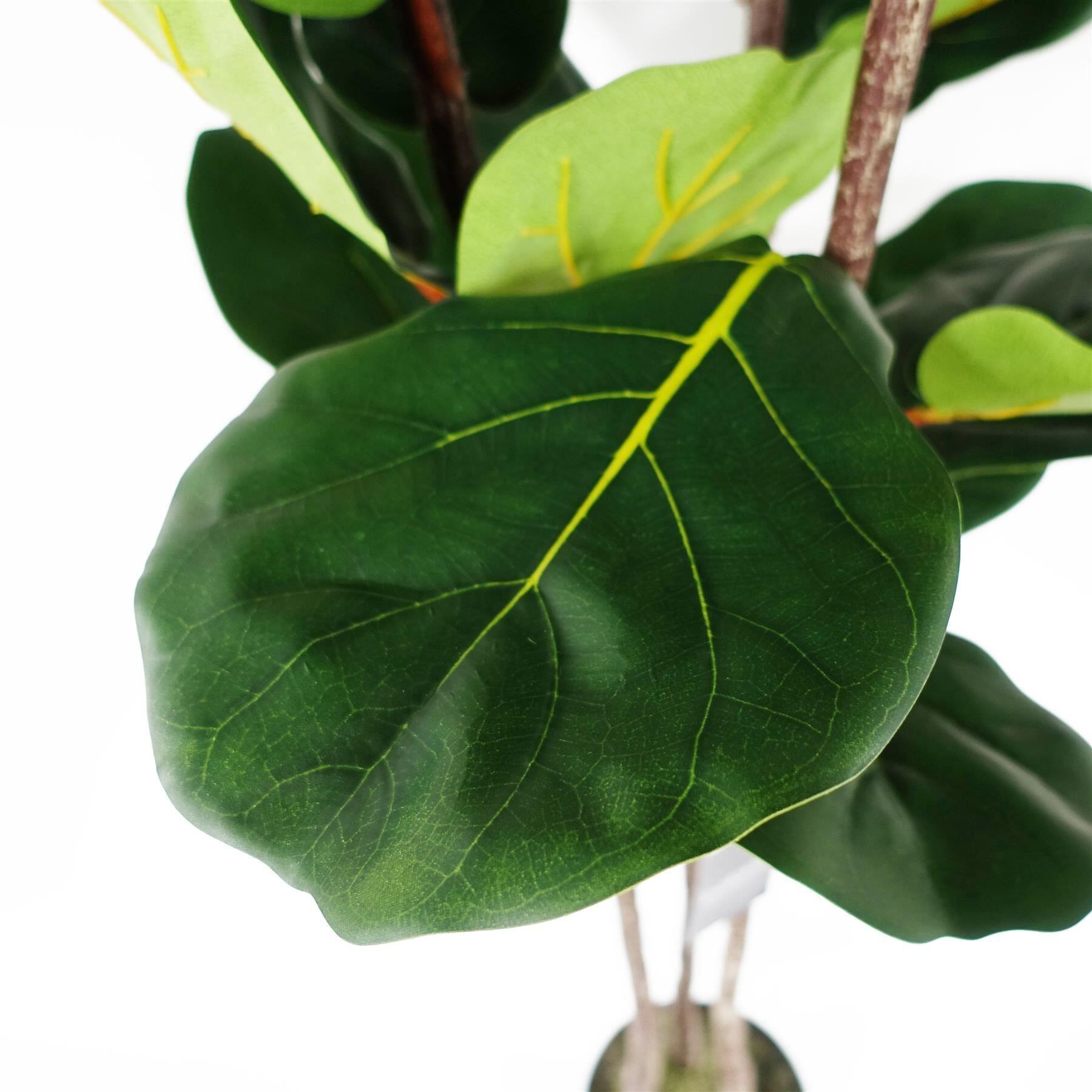image of 120cm artificial fiddle fig tree  premium quality view 2