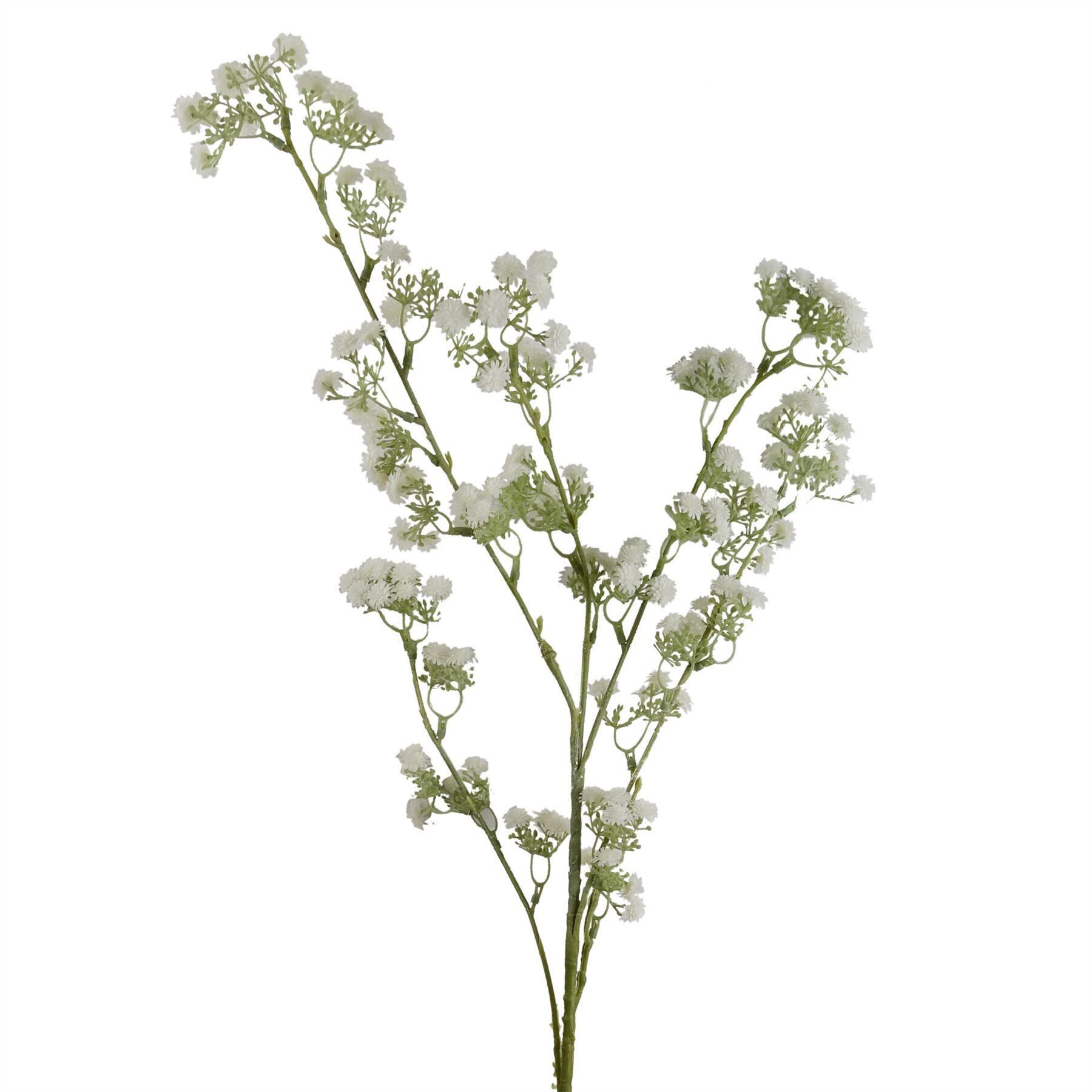 image showing 85cm gypsophila white stem