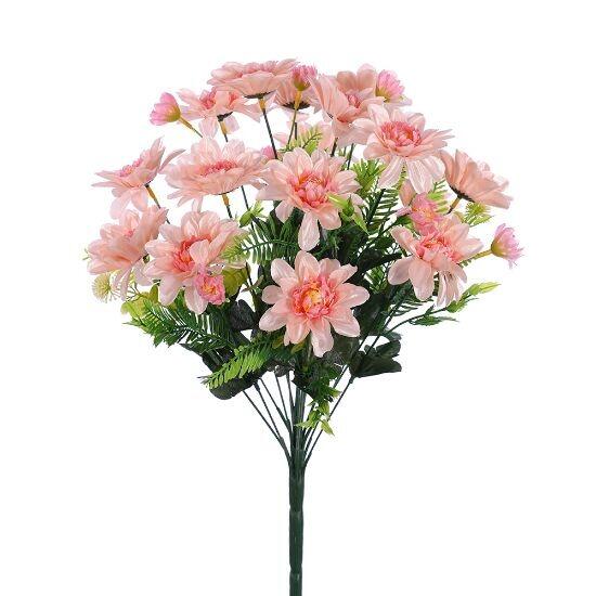 Artificial Flower 50cm Spiky Dahlia Pink
