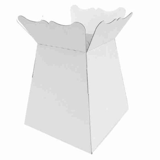 30 White Florist Boxes vases for Bouquets