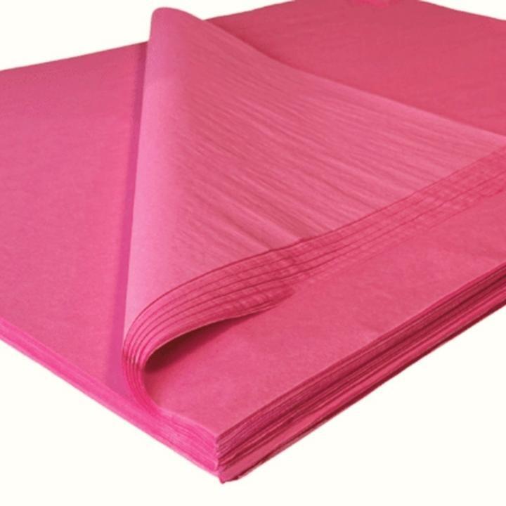 96 Sheets pink Tissue Paper 50 x 75cm