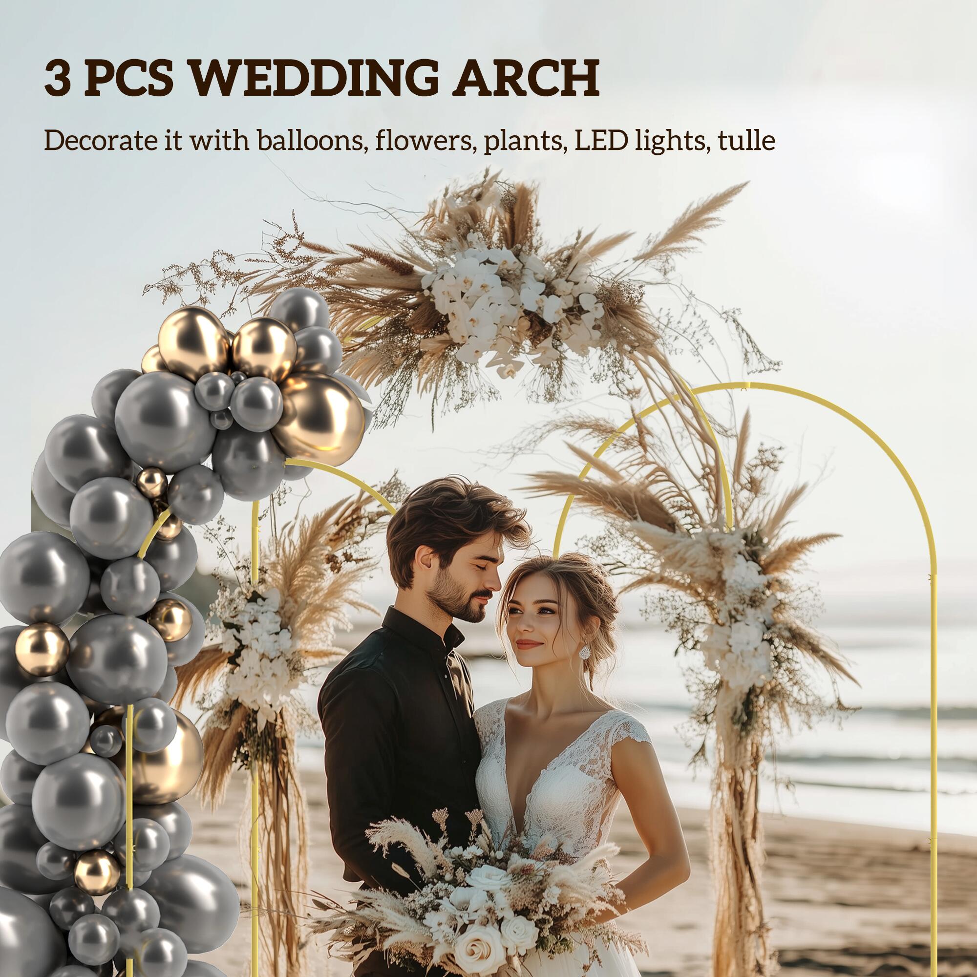 wedding arch metal frame arches