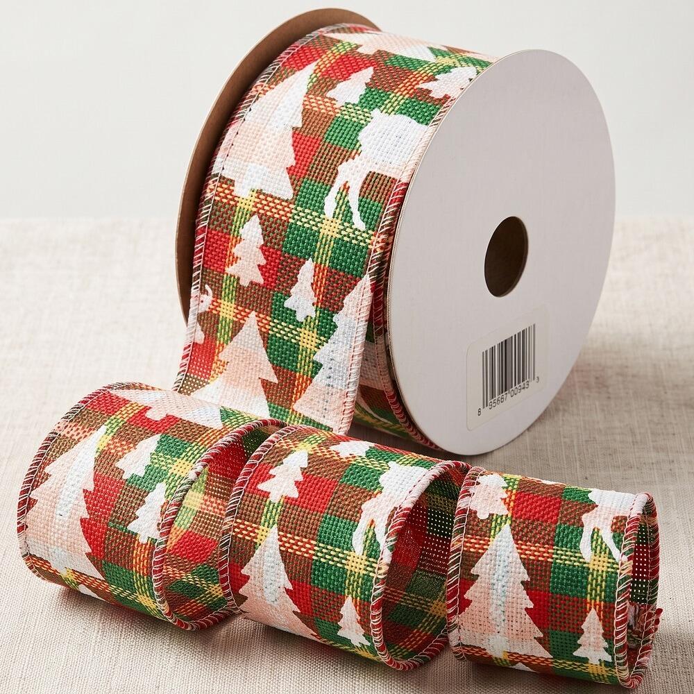 Tartan Christmas Ribbon