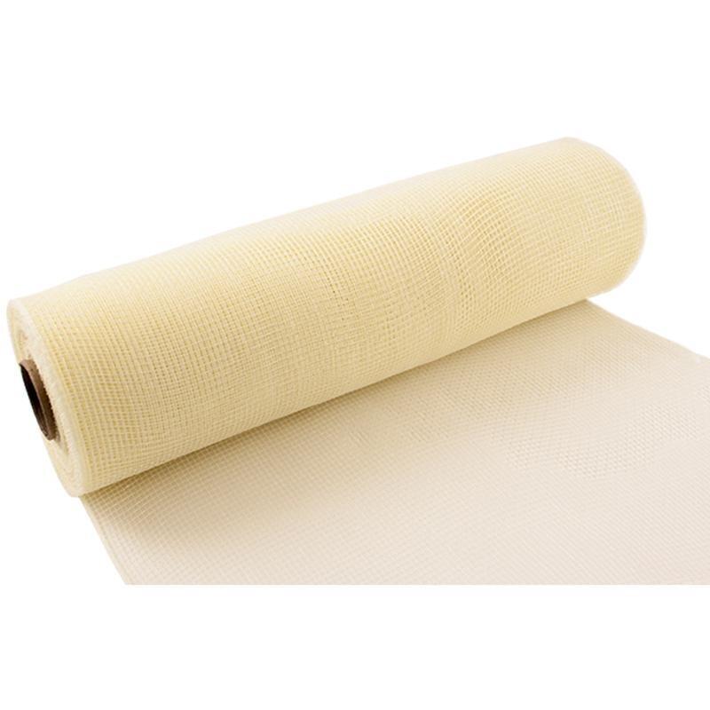 Ivory Deco Mesh for Wreath Making and Decorations