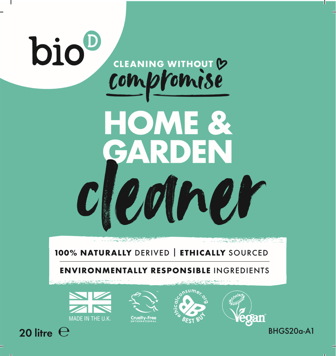 Bio-D Home & Garden Cleaner (500ml refill)