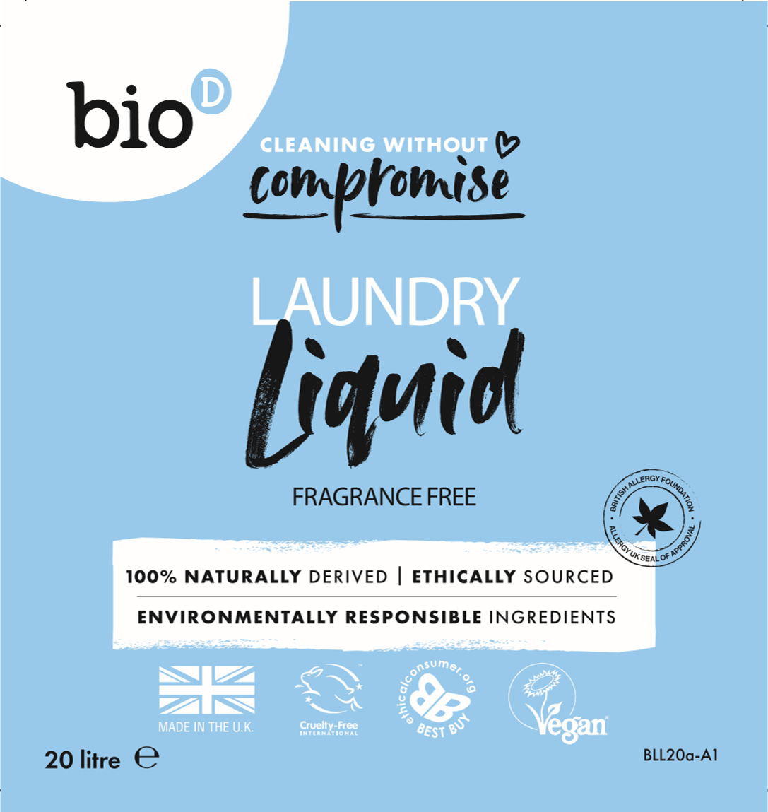 Bio-D Fragrance Free Laundry Liquid