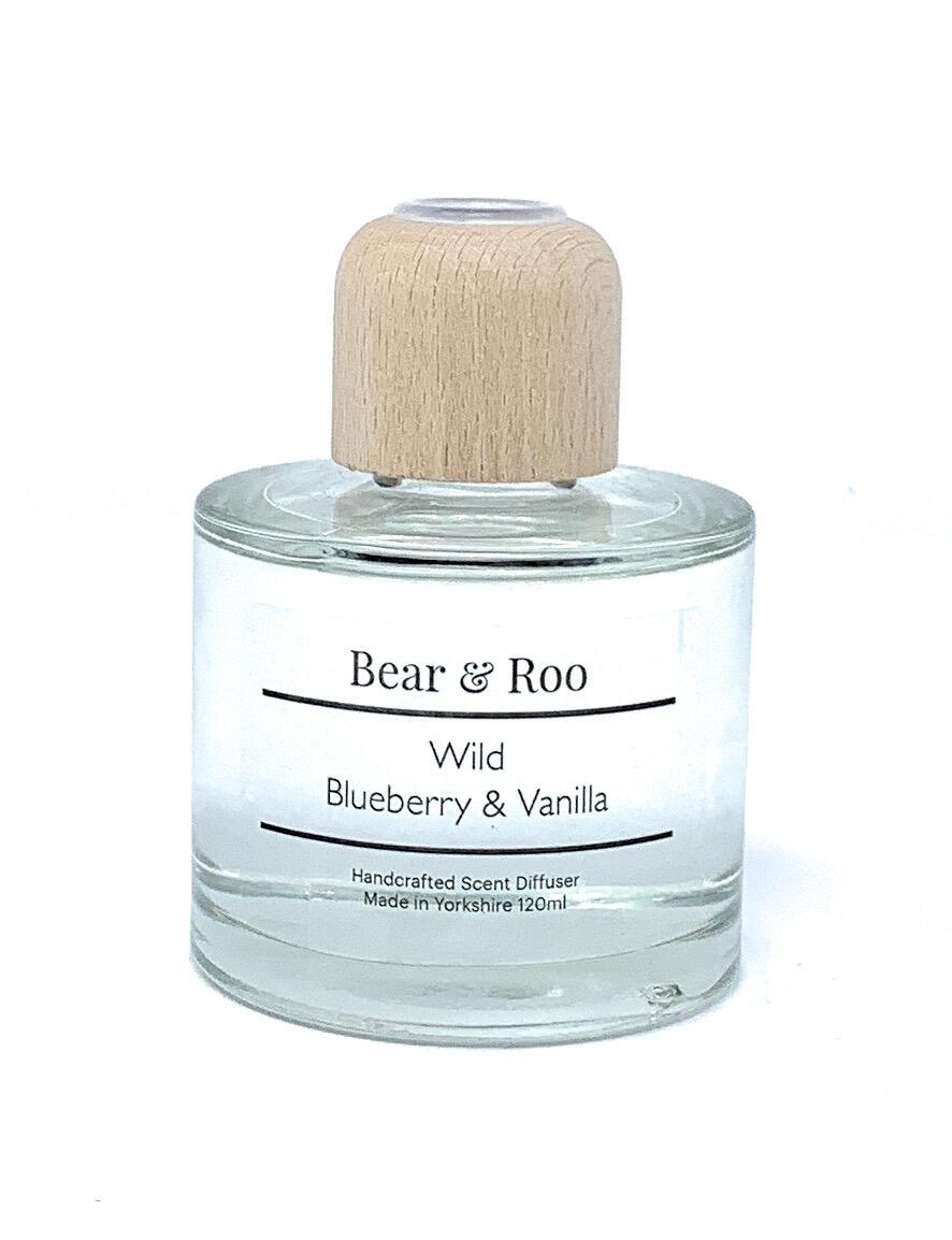 Bear and Roo - Wild Blueberry & Vanilla Reed Diffuser - 120ml