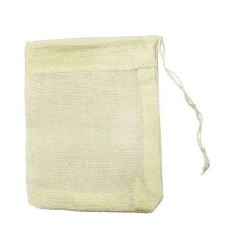Reusable cotton teabag