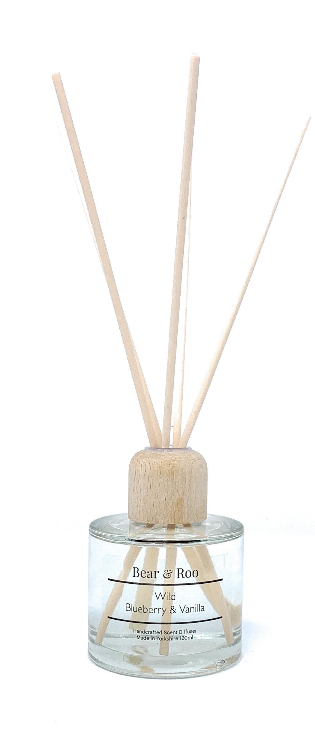 Bear and Roo - Wild Blueberry & Vanilla Reed Diffuser - 120ml