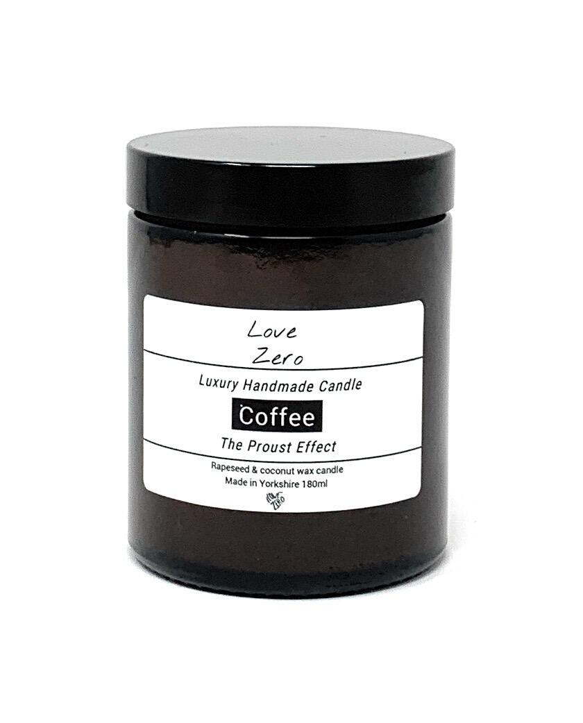 Coffee Fragrance Rapeseed and Coconut wax candle - 180ml