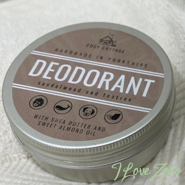 Natural Deodorant with Sandalwood