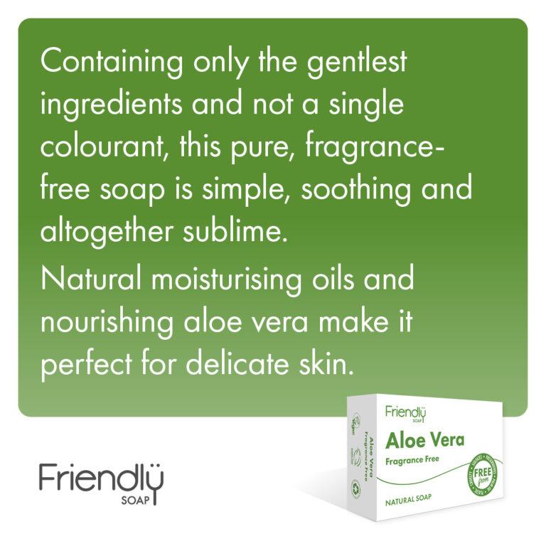 Friendly Soap - Aloe Vera, fragrance free